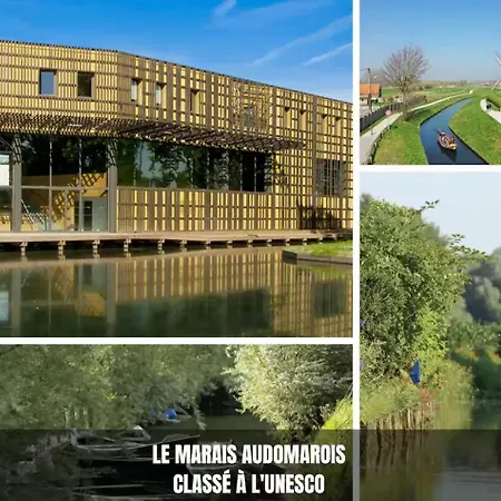 Appartement Le Grenier Chic - T3 Duplex - Parking Privatif Sint-Omaars